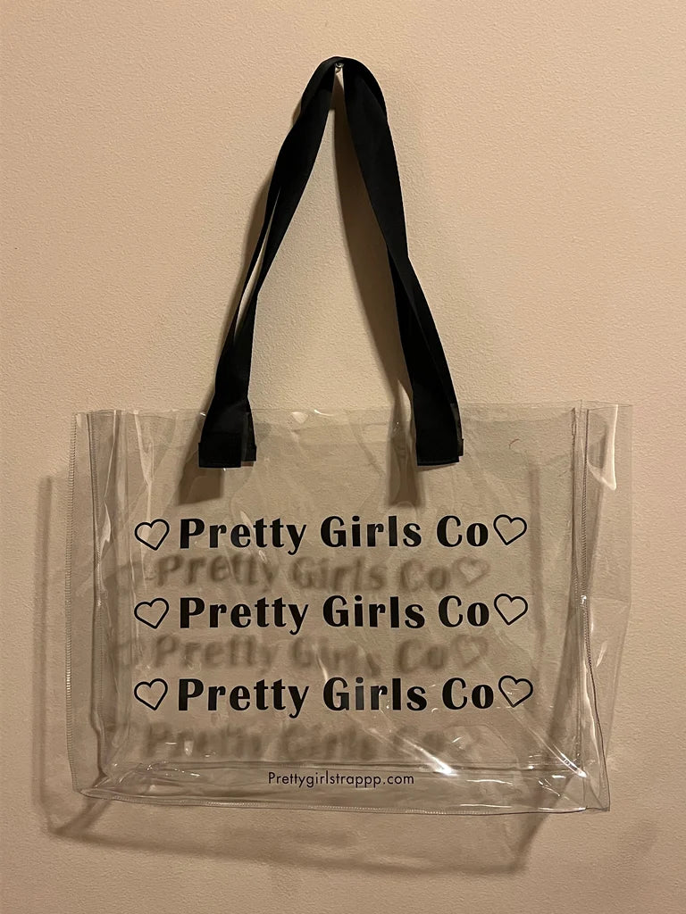 Clear Pretty Girl Tote