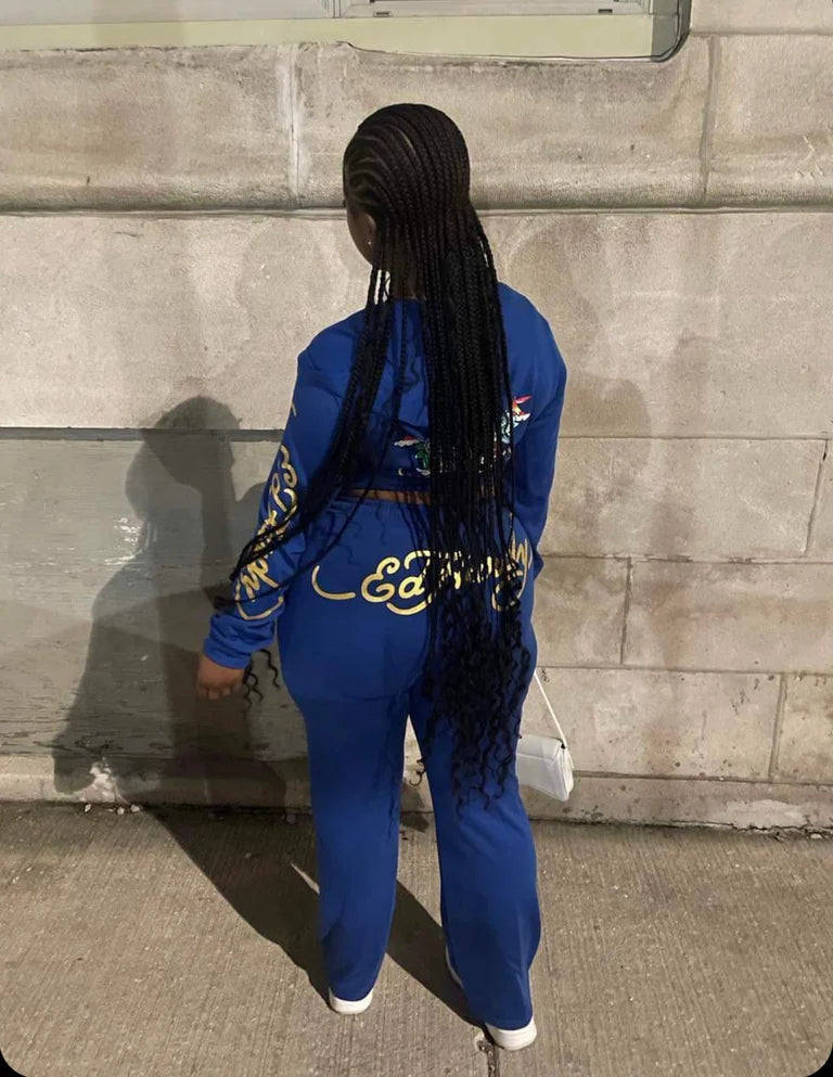 Blue/Red Ed Hardy Set