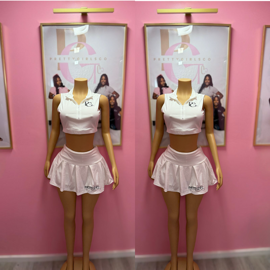PG “SNOWY” Skirt Set