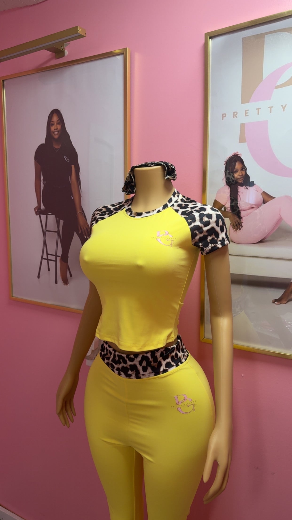 Yellow Leopard Set