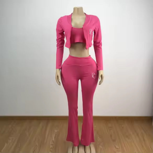 Pink Three Piece Set