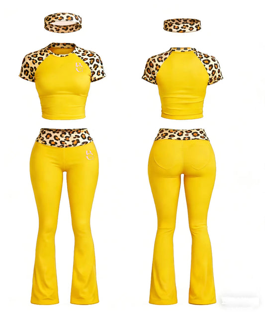 Yellow Leopard Set