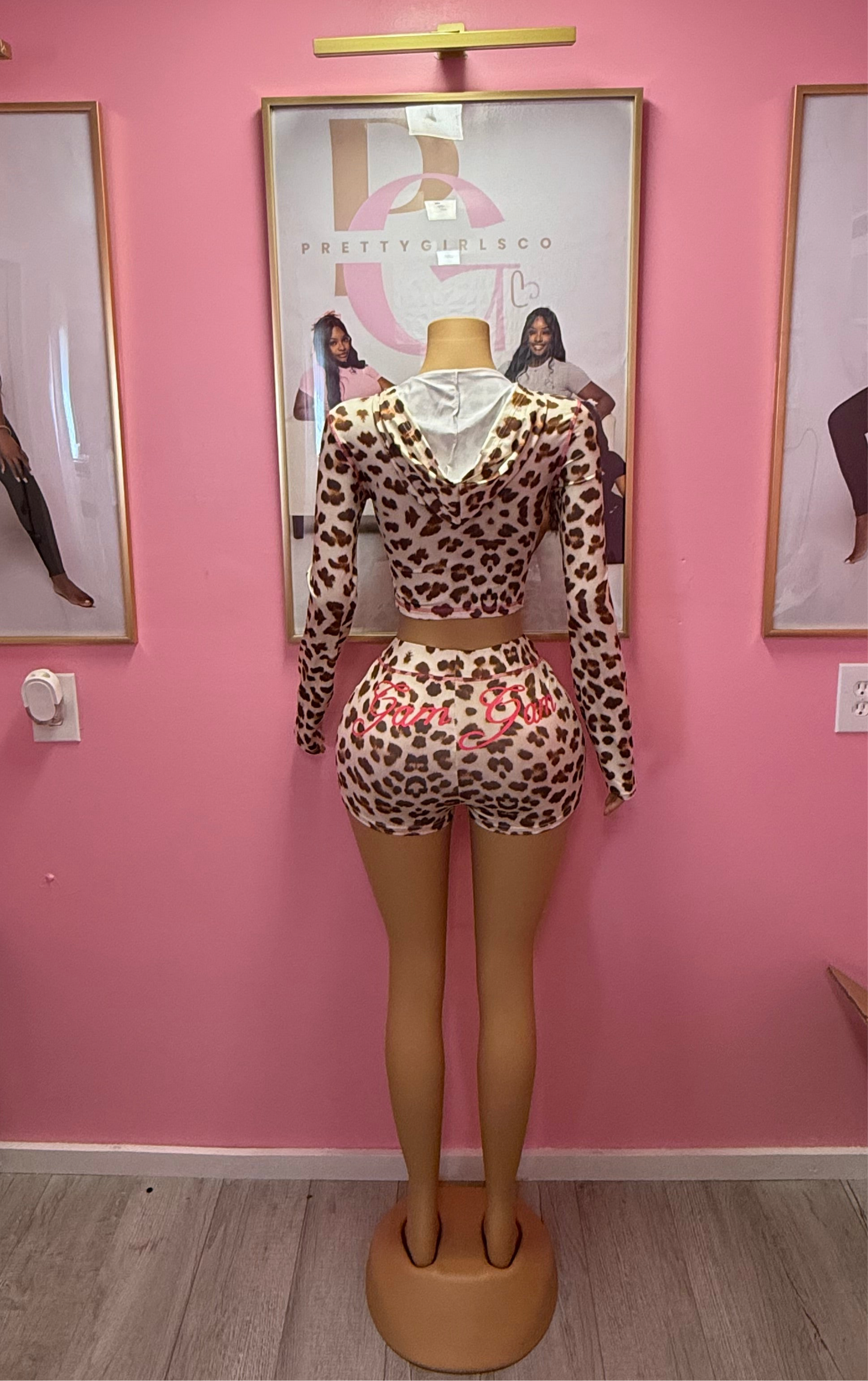 Pink Cheetah Set
