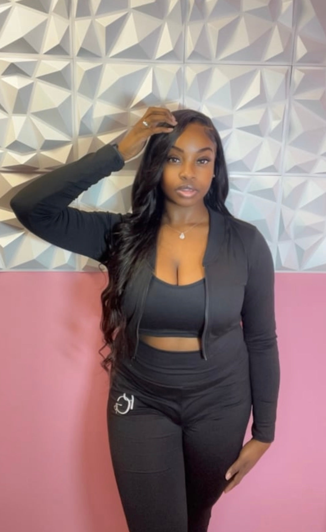 Black Three Piece Set