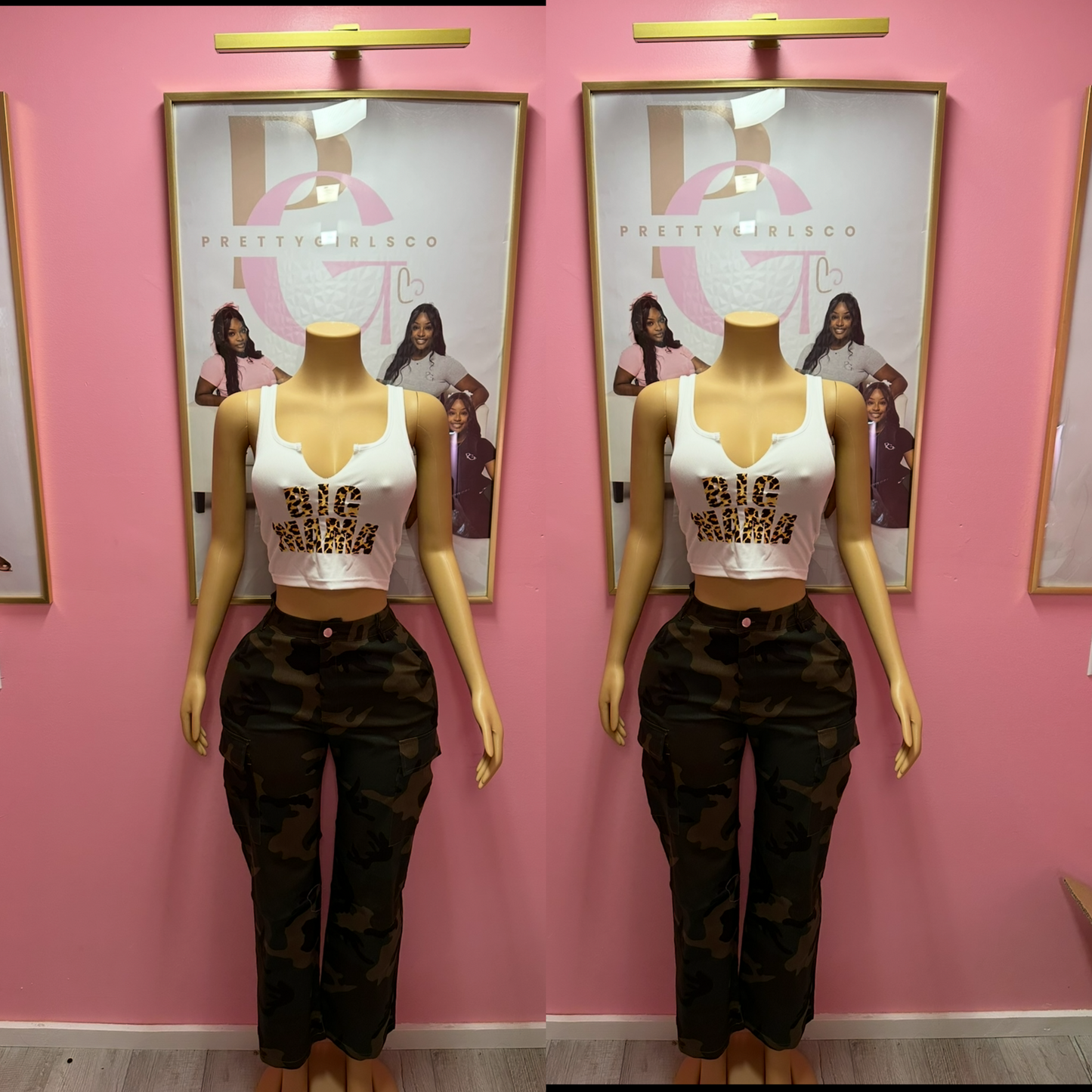 Big Mama Crop Shirt