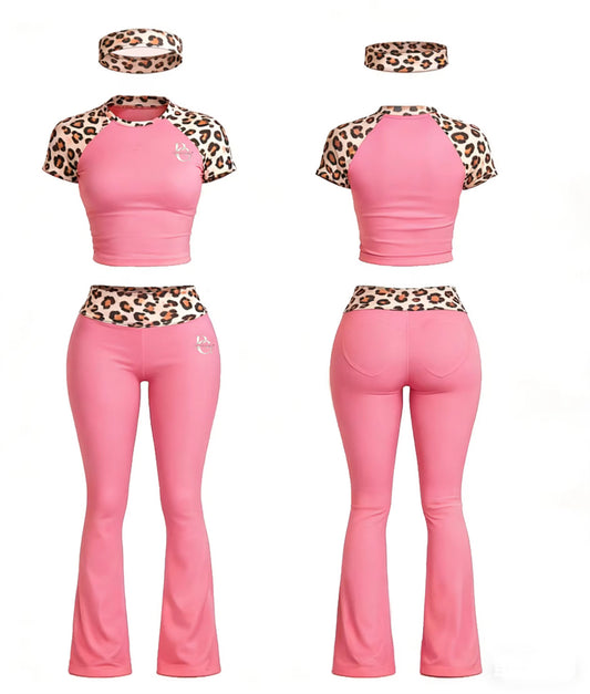 Pink Leopard Set