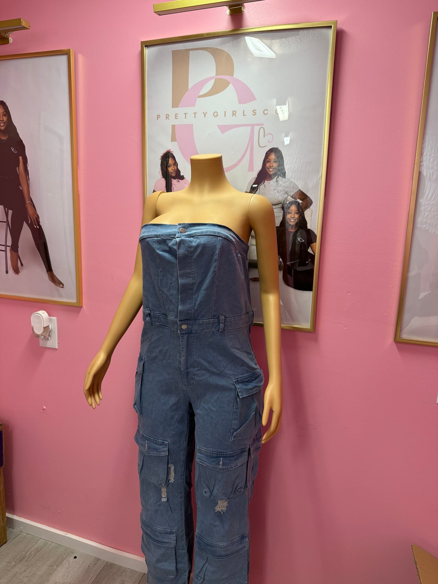 Blue Jean Jumpsuit