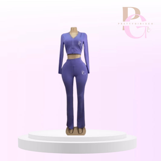 Purple Three Piece Set