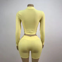 Yellow Two Piece Set