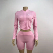 Pink Two Piece Set