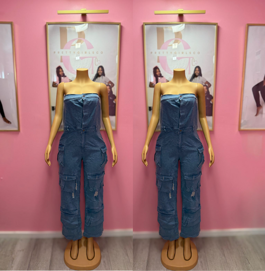 Blue Jean Jumpsuit