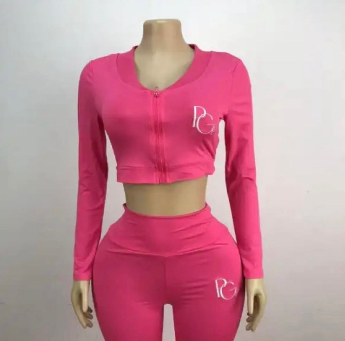 Pink Three Piece Set