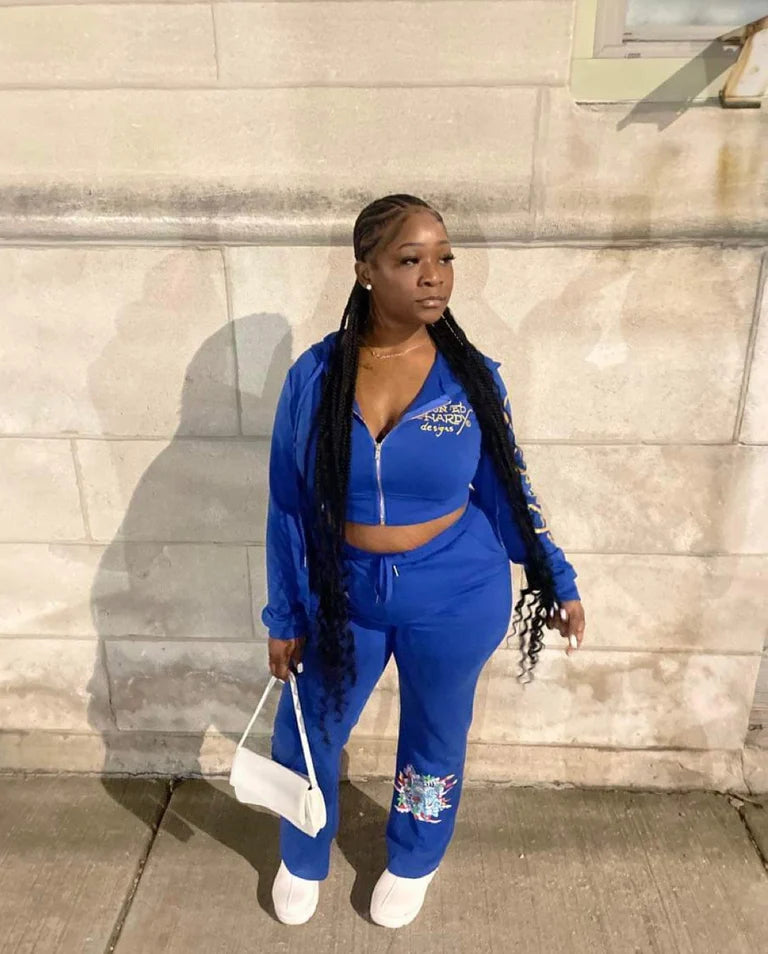 Blue/Red Ed Hardy Set